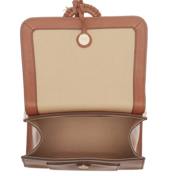 NWT ✅ See by Chloe JOAN Leather & Suede Bag CARAMEL ✨ NWT - Picture 9 of 17